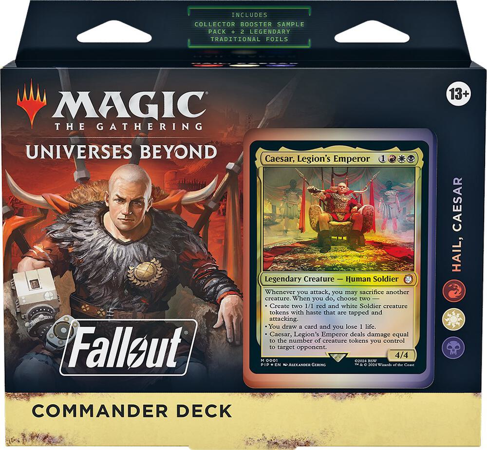 Deck · Fallout Commander Deck Hail Caesar