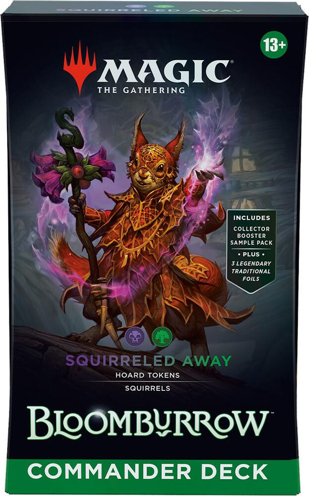 Deck · Bloomburrow Commander Deck Squirreled Away