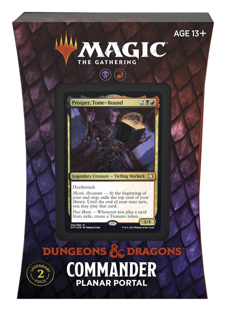 Deck · Adventures in the Forgotten Realms Commander Deck Planar Portal