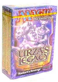 Deck · Urzas Legacy Theme Deck Radiants Revenge