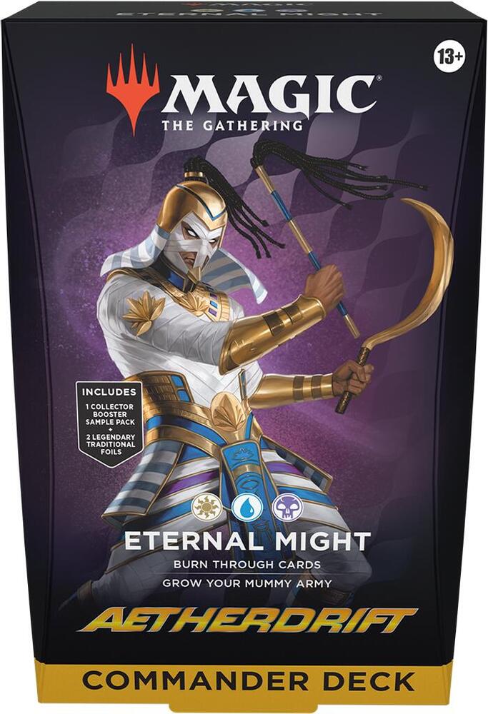 Deck · Aetherdrift Commander Deck Eternal Might