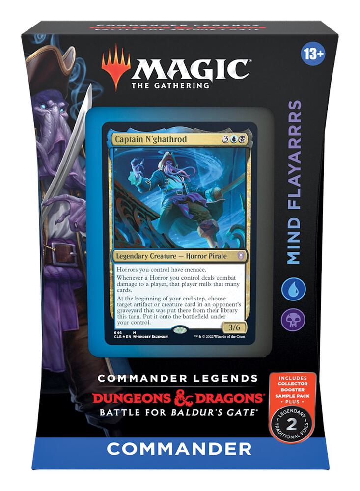 Deck · Commander Legends Battle for Baldurs Gate Commander Deck Mind Flayarrrs
