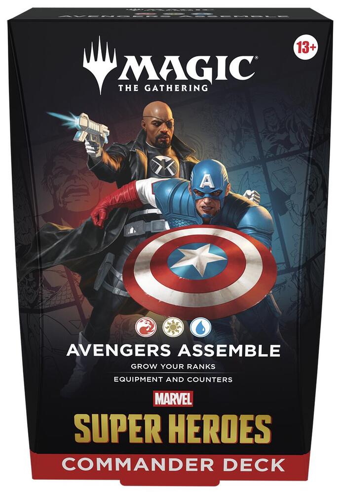 Deck · Marvel Super Heroes Commander Deck Avengers Assemble