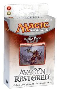 Deck · Avacyn Restored Intro Pack Fiery Dawn