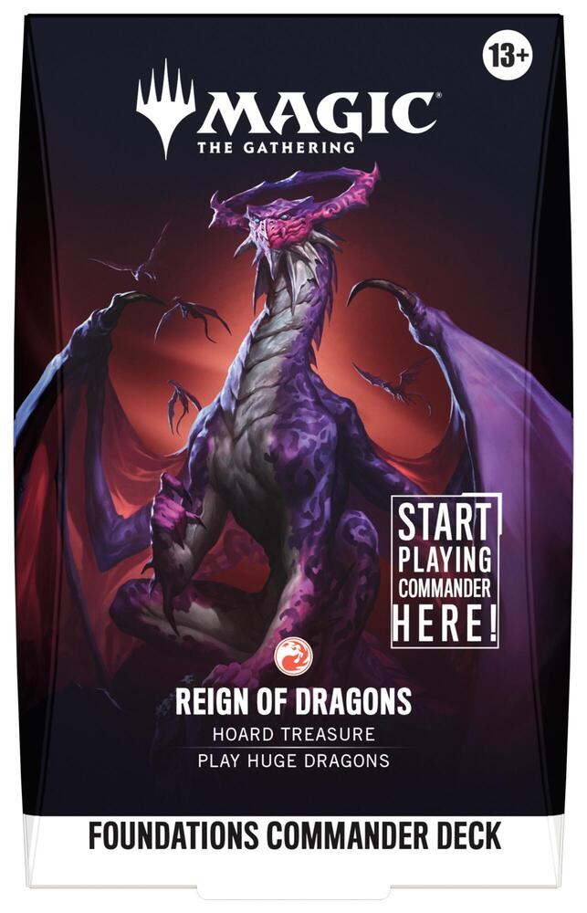 Deck · Foundations Commander Deck Reign of Dragons