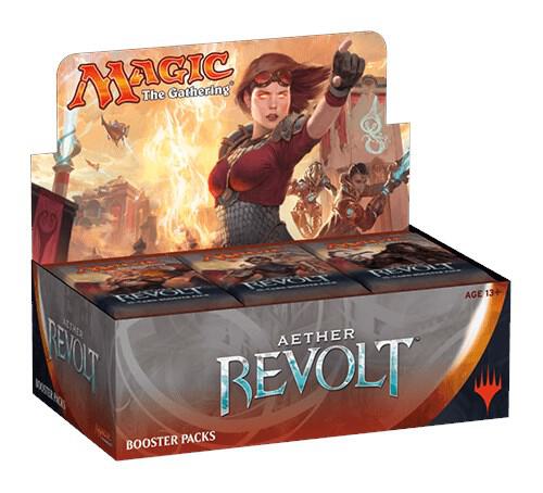 Booster-Display · Aether Revolt Booster Box