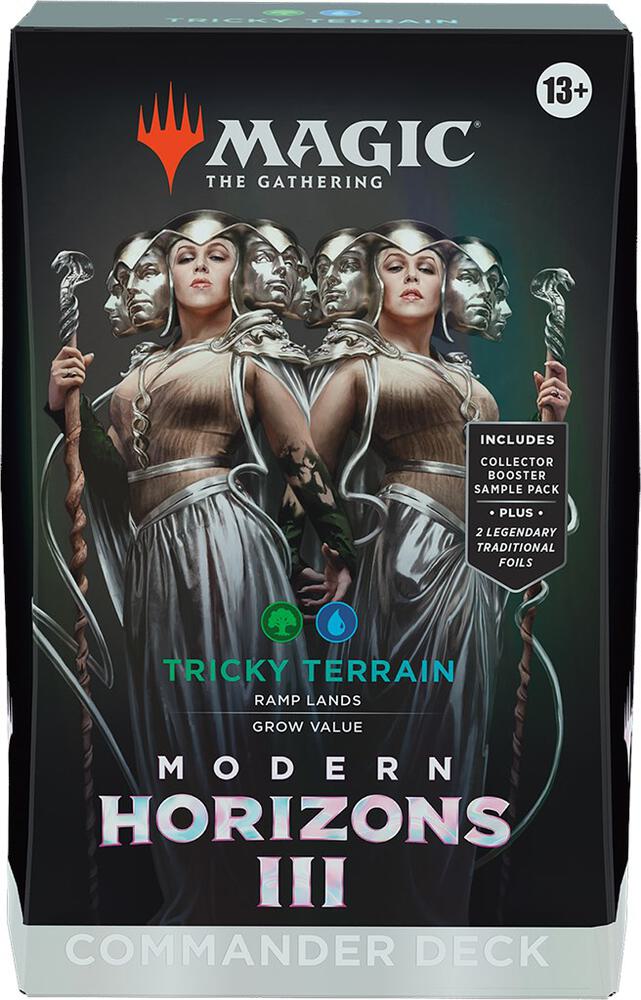 Deck · Modern Horizons 3 Commander Deck Tricky Terrain