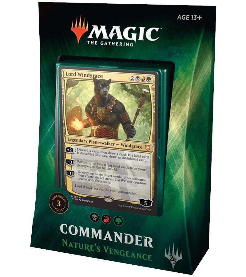 Deck · Commander 2018 Commander Deck Natures Vengeance