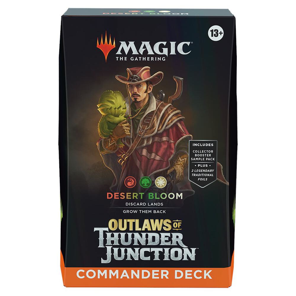 Deck · Outlaws of Thunder Junction Commander Deck Desert Bloom