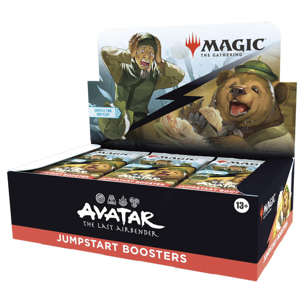 Booster-Display · Avatar The Last Airbender Jumpstart Booster Box