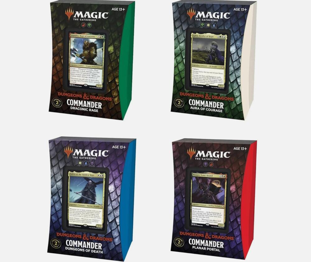 Deck-Display · Adventures in the Forgotten Realms Commander Deck Display