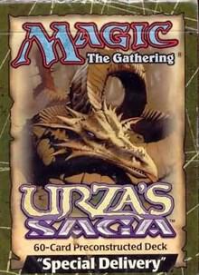 Deck · Urzas Saga Theme Deck Special Delivery
