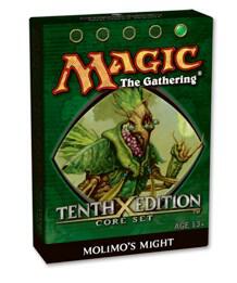 Deck · Tenth Edition Theme Deck Molimos Might