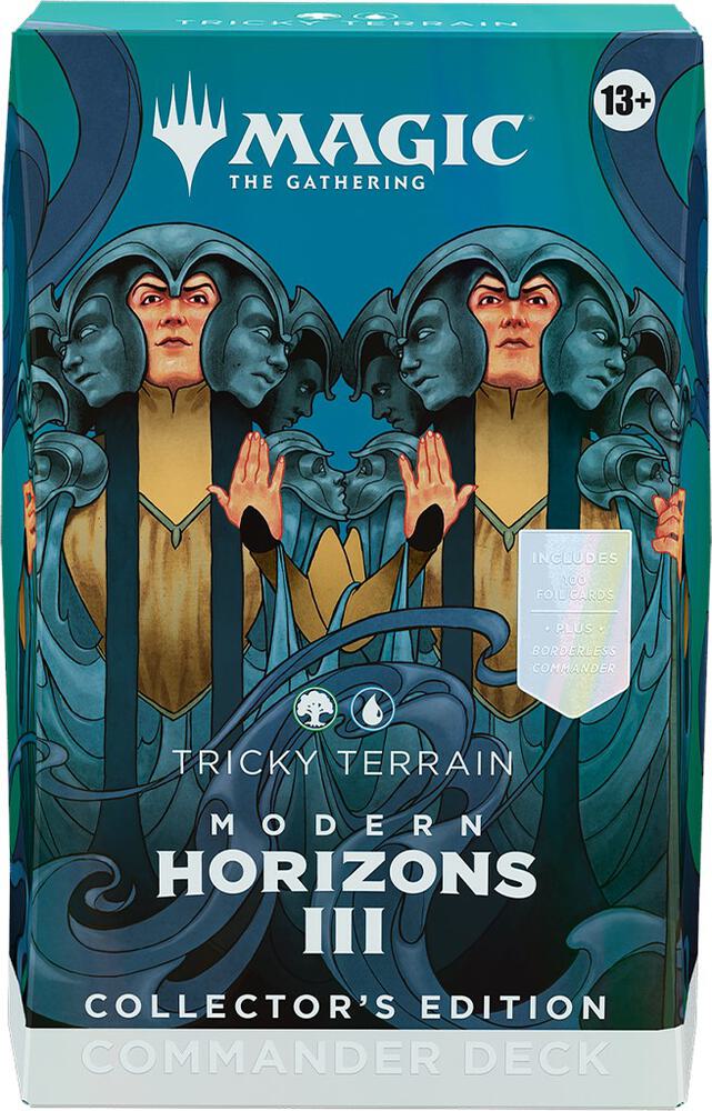 Deck · Modern Horizons 3 Commander Deck Tricky Terrain Collectors Edition
