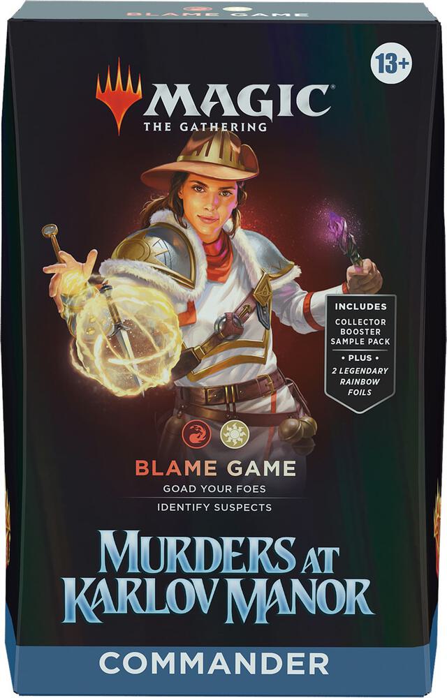 Deck · Murders at Karlov Manor Commander Deck Blame Game