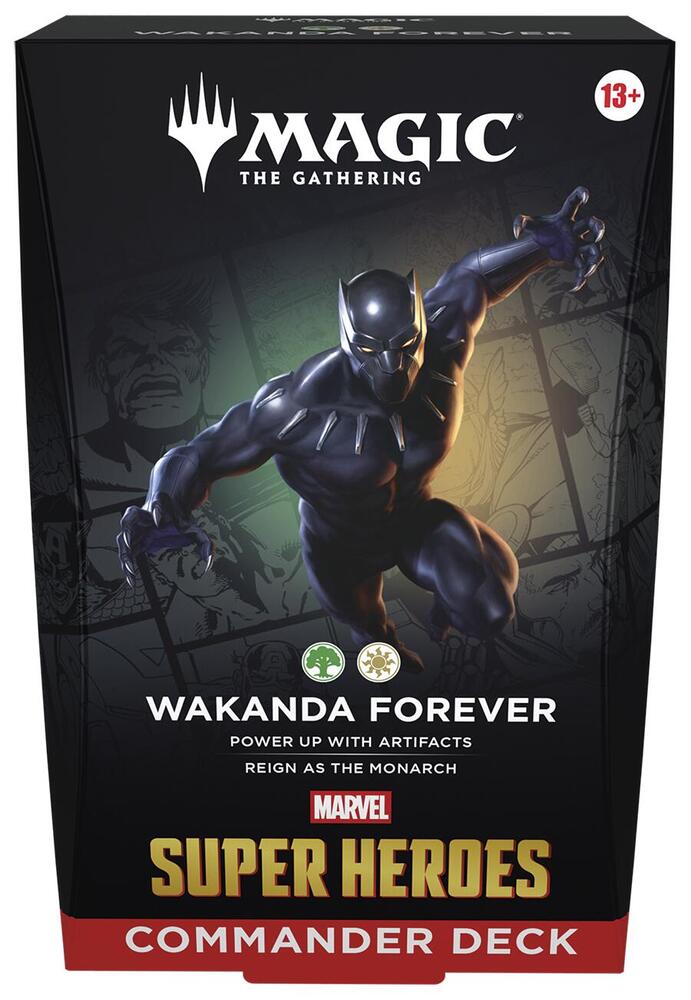 Deck · Marvel Super Heroes Commander Deck Wakanda Forever