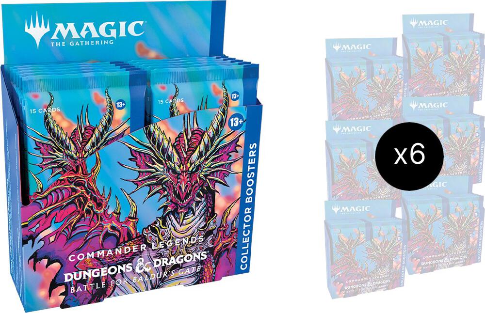 Booster-Umkarton · Commander Legends Battle for Baldurs Gate Collector Booster Box Case