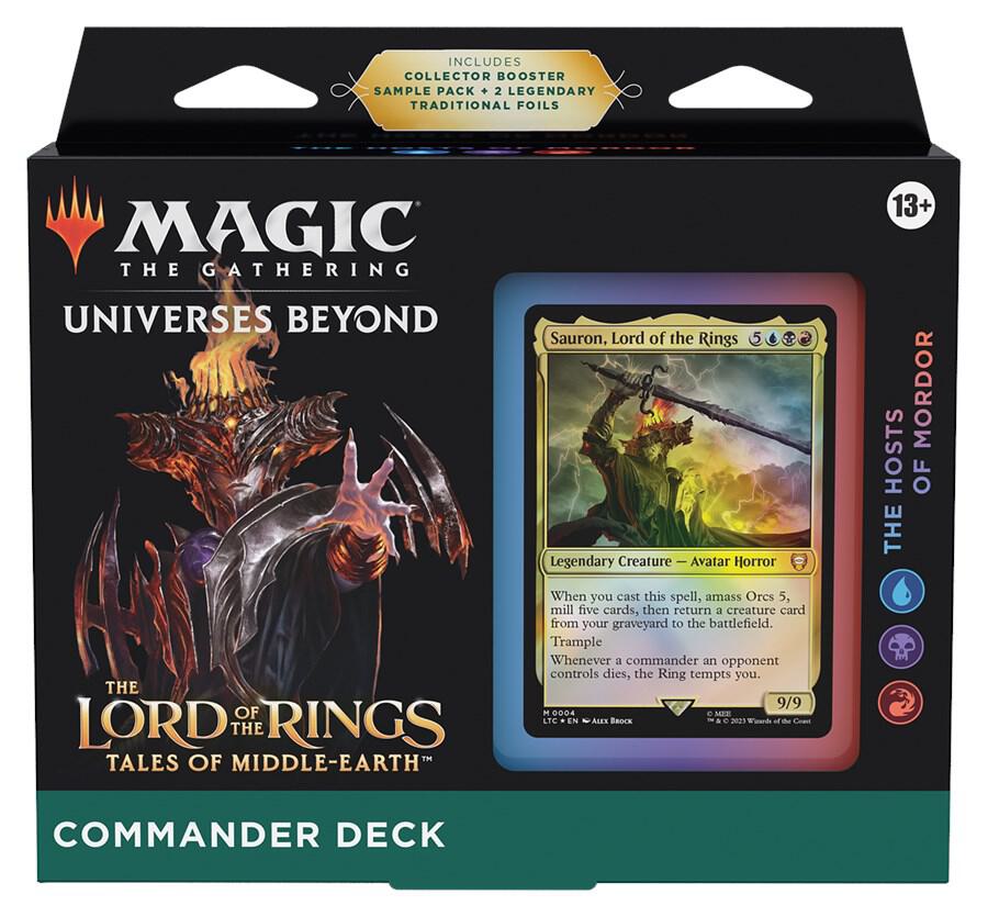 Deck · The Lord of the Rings Tales of Middle earth Commander Deck The Hosts of Mordor
