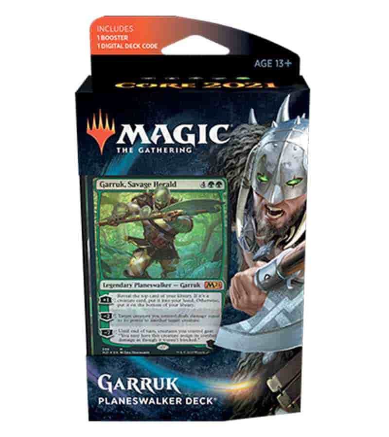 Deck · Core Set 2021 Planeswalker Deck Garruk