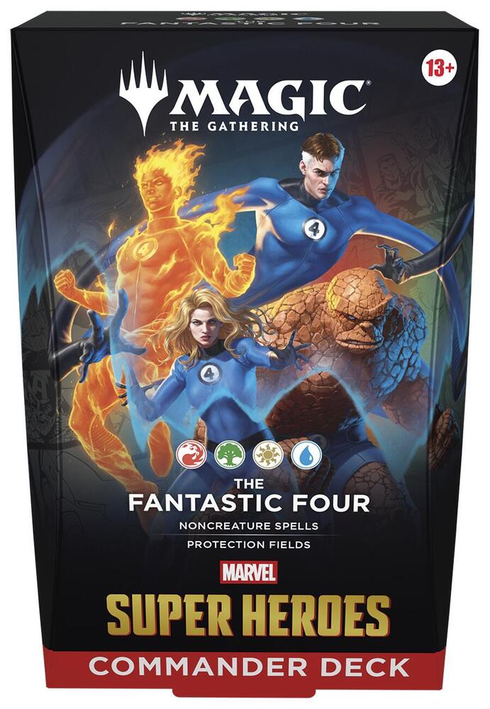 Deck · Marvel Super Heroes Commander Deck The Fantastic Four
