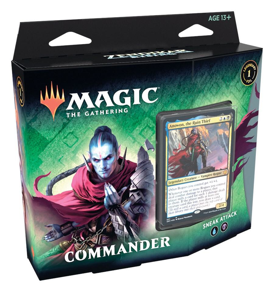 Deck · Zendikar Rising Commander Deck Sneak Attack