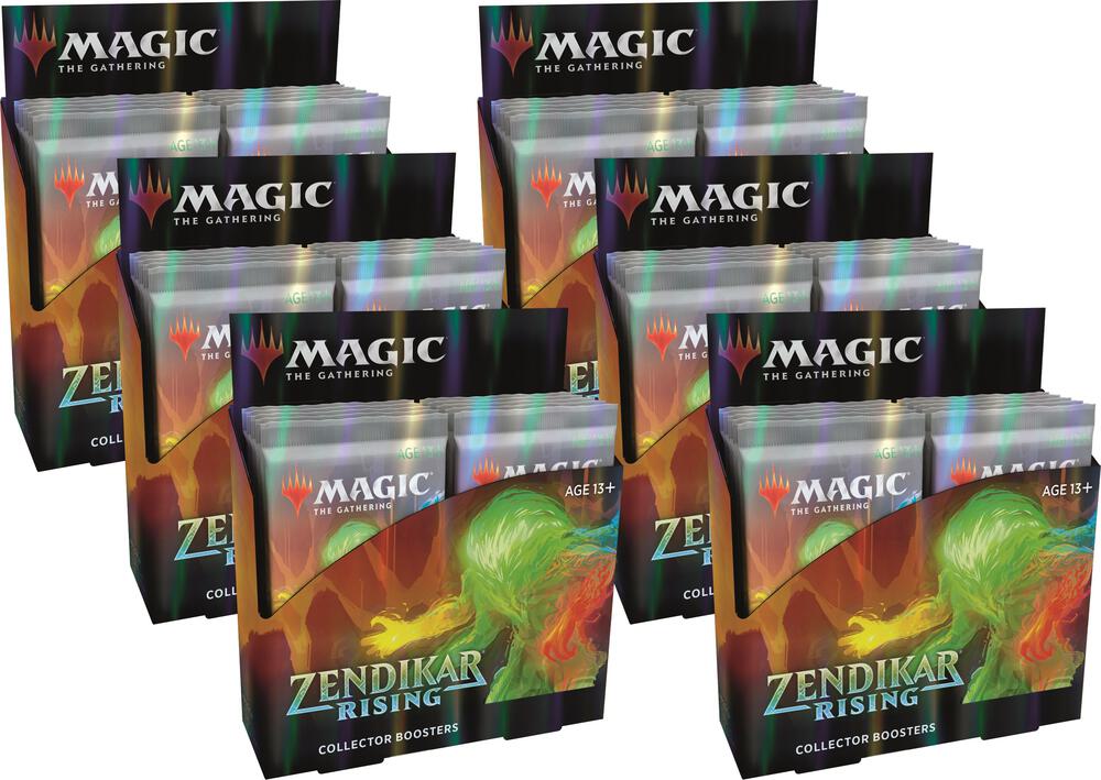 Booster-Umkarton · Zendikar Rising Collector Booster Box Case