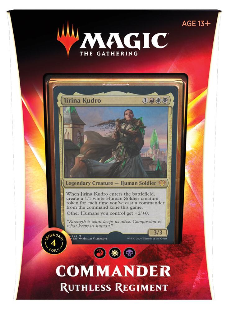 Deck · Commander 2020 Commander Deck Ruthless Regiment