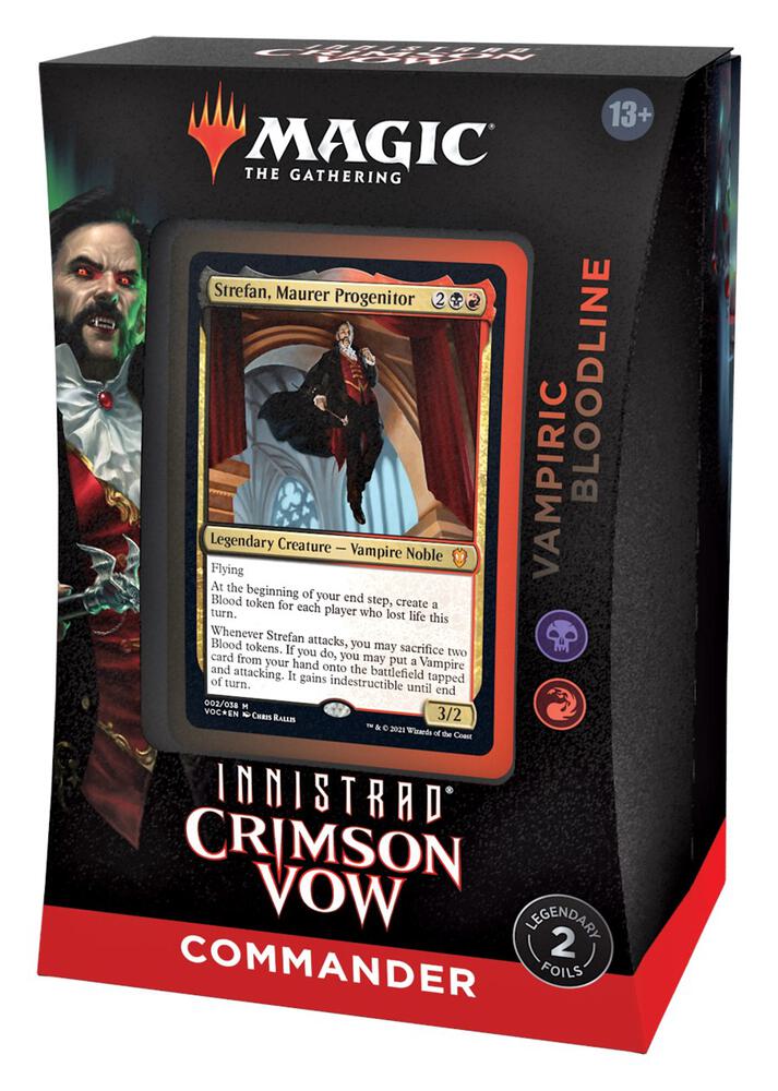 Deck · Innistrad Crimson Vow Commander Deck Vampiric Bloodline