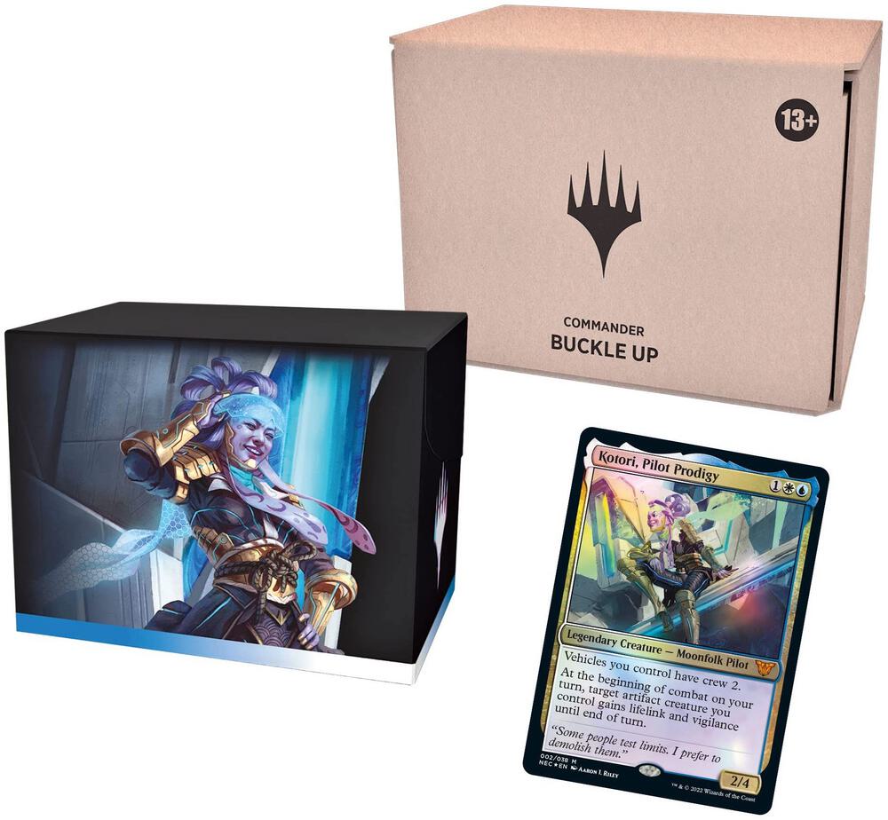 Deck · Kamigawa Neon Dynasty Commander Deck Buckle Up Minimal Packaging