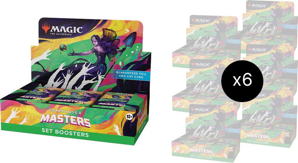 Booster-Umkarton · Commander Masters Set Booster Box Case