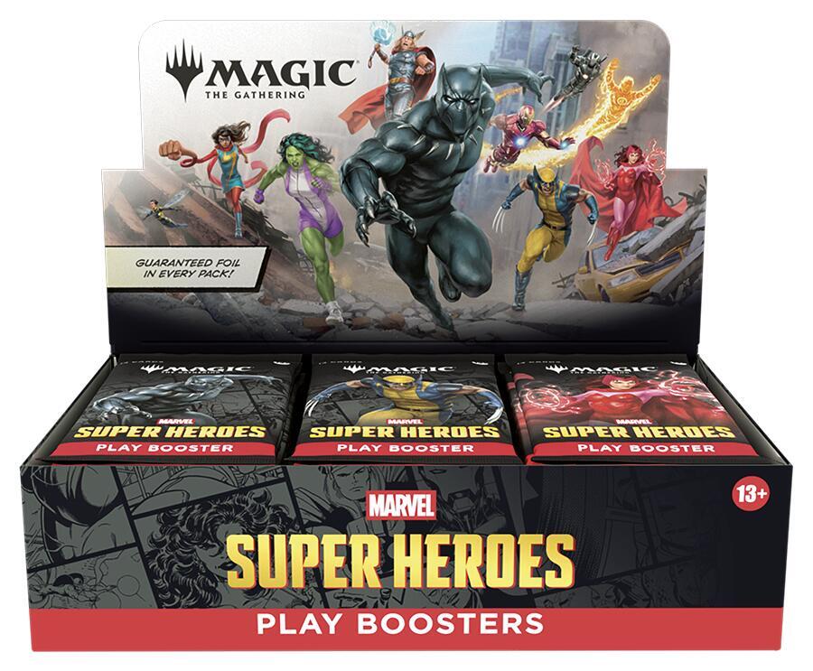 Booster-Display · Marvel Super Heroes Play Booster Box
