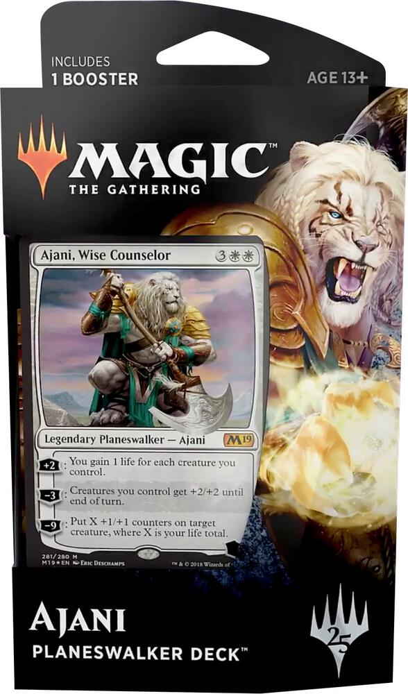 Deck · Core Set 2019 Planeswalker Deck Ajani
