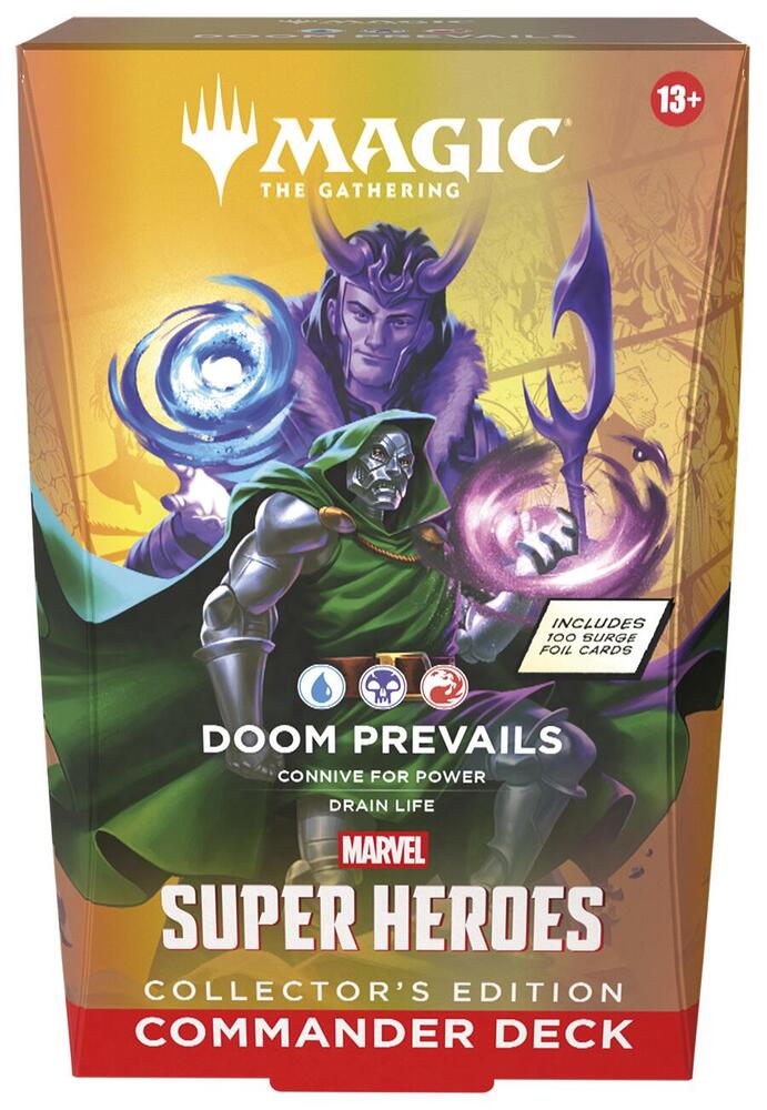 Deck · Marvel Super Heroes Commander Deck Doom Prevails Collector's Edition