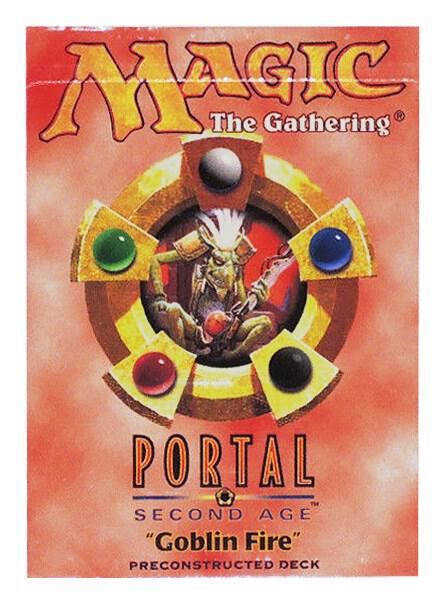 Deck · Portal Second Age Theme Deck Goblin Fire