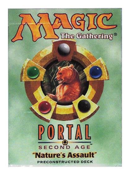 Deck · Portal Second Age Theme Deck Natures Assault