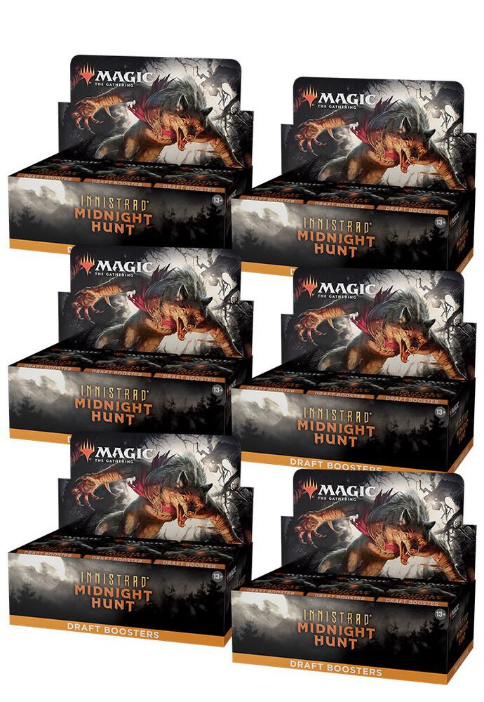 Booster-Umkarton · Innistrad Midnight Hunt Draft Booster Box Case