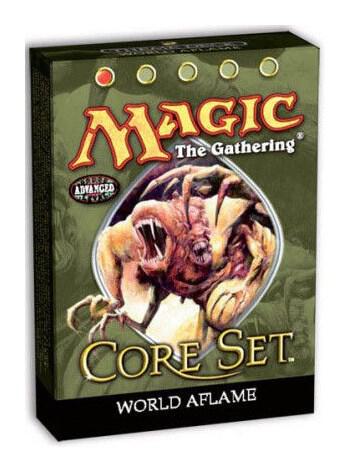 Deck · Ninth Edition Theme Deck World Aflame