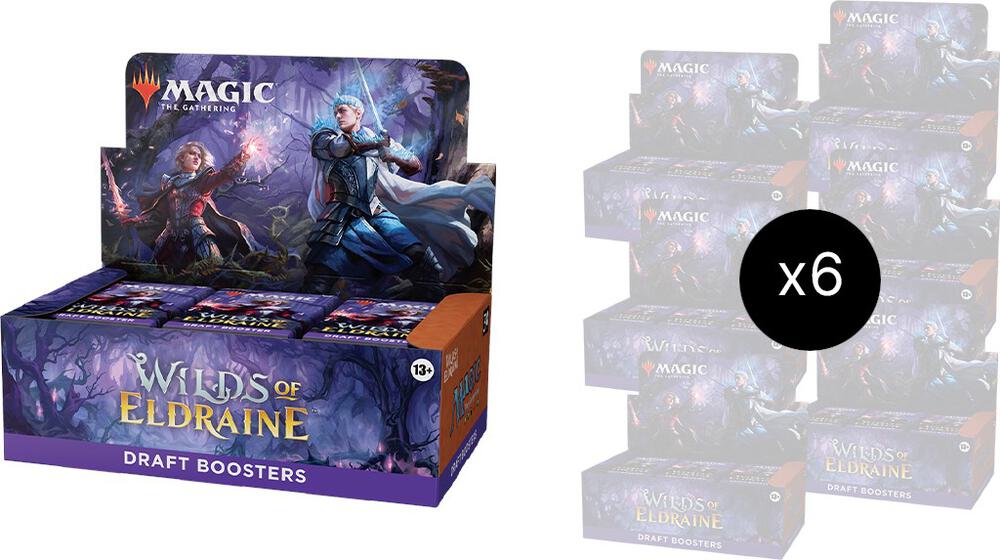 Booster-Umkarton · Wilds of Eldraine Draft Booster Box Case