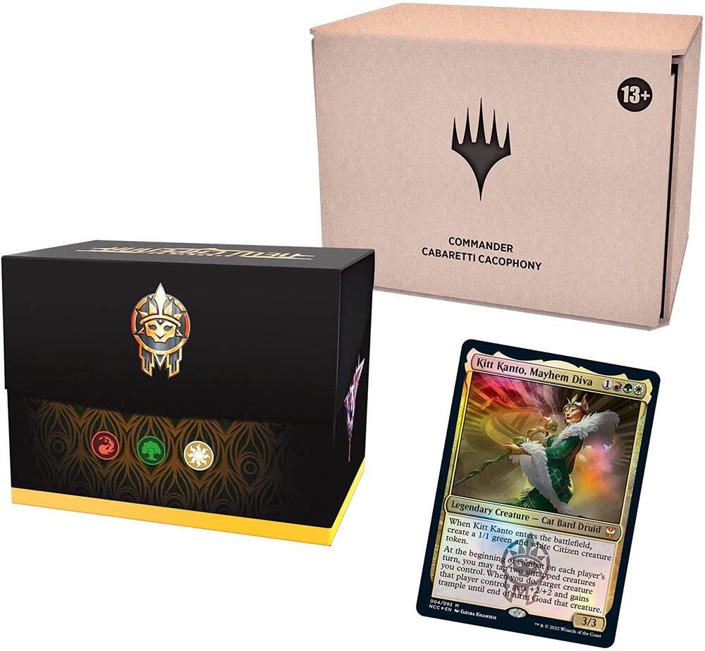 Deck · Streets of New Capenna Commander Deck Cabaretti Cacophony Minimal Packaging