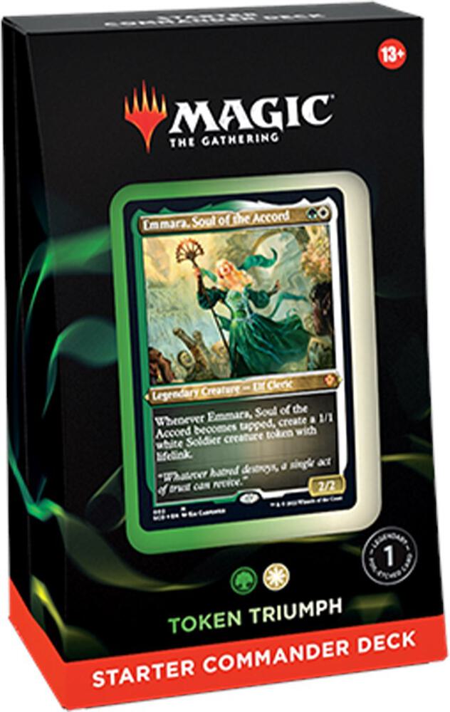 Deck · Starter Commander Deck Token Triumph