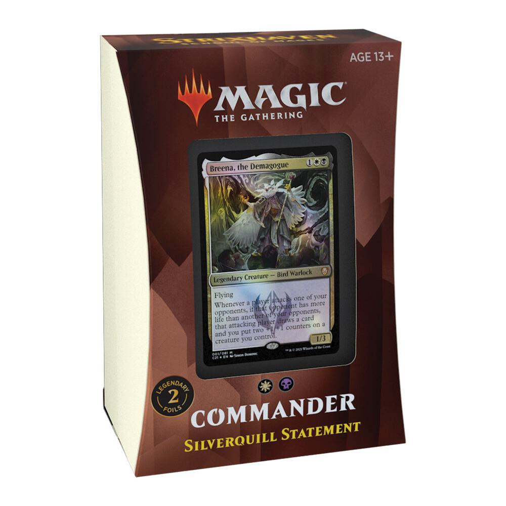 Deck · Commander 2021 Commander Deck Silverquill Statement