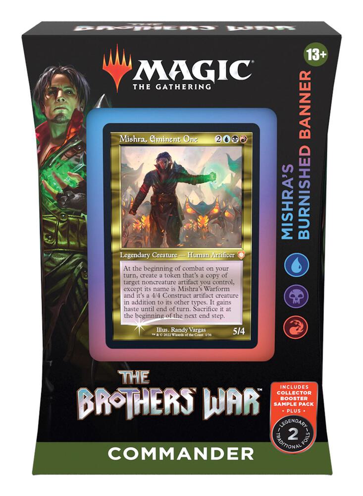 Deck · The Brothers' War Commander Deck Mishras Burnished Banner