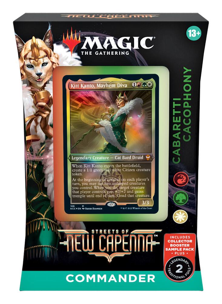 Deck · Streets of New Capenna Commander Deck Cabaretti Cacophony