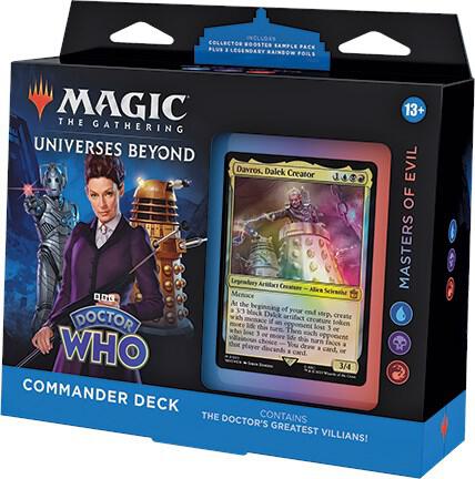 Deck · Doctor Who Commander Deck Masters of Evil