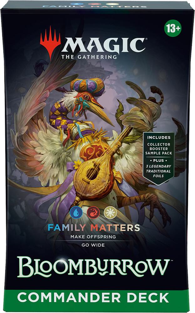 Deck · Bloomburrow Commander Deck Family Matters