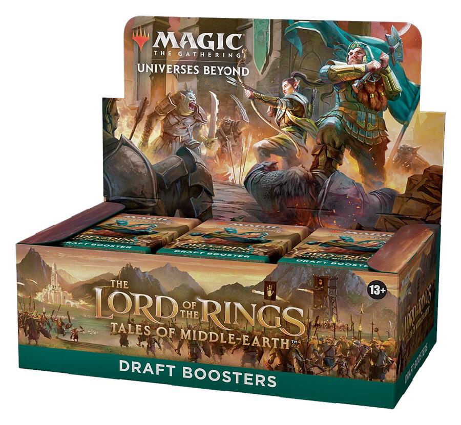 Booster-Display · The Lord of the Rings Tales of Middle earth Draft Booster Box