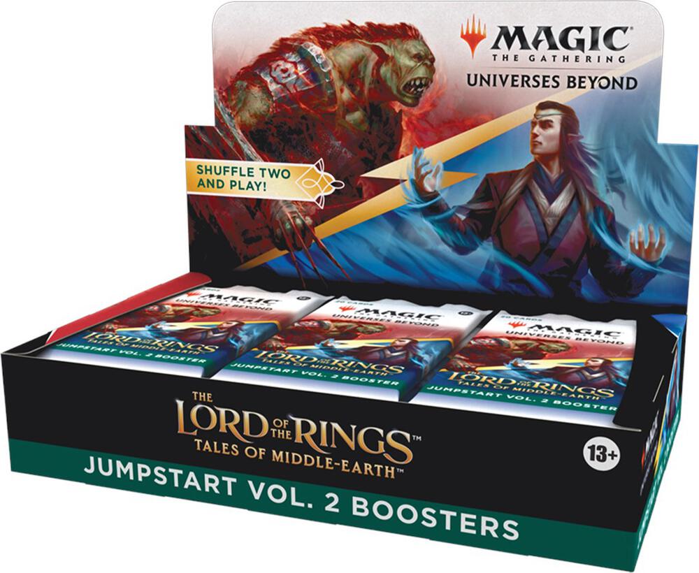 Booster-Display · The Lord of the Rings Tales of Middle earth Jumpstart Vol 2 Booster Box