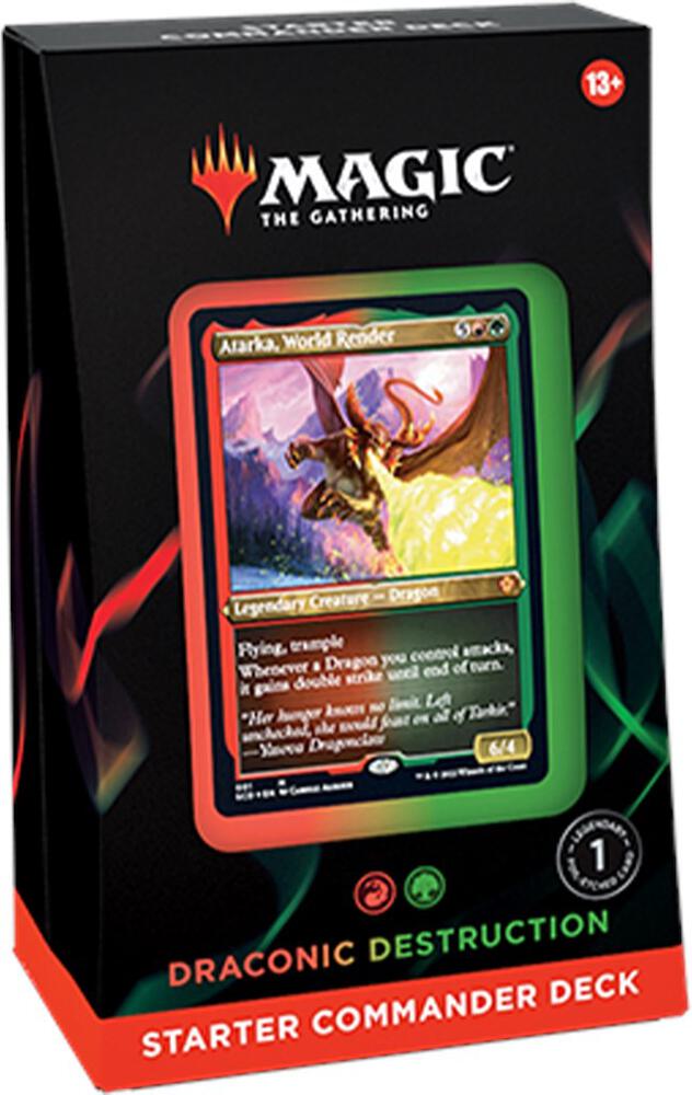 Deck · Starter Commander Deck Draconic Destruction