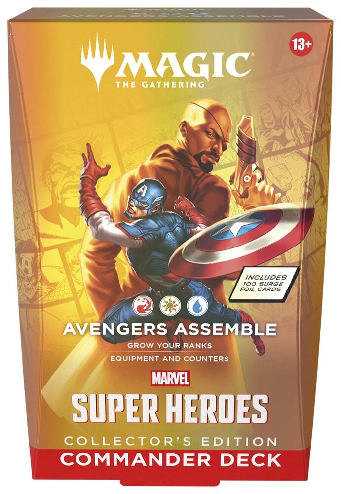 Deck · Marvel Super Heroes Commander Deck Avengers Assemble Collector's Edition