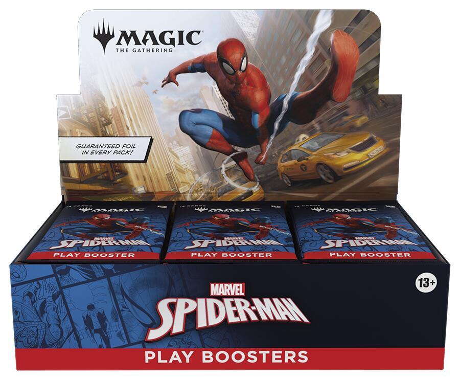 Booster-Display · Marvels Spider Man Play Booster Box